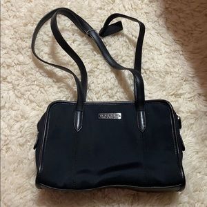 Coach black shoulder purse